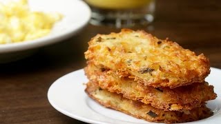 Cheesy Baked Hash Brown Patties [upl. by Dorcia380]