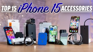 Top 15 Most USEFUL iPhone 15 Pro Accessories in 2023 [upl. by Stelmach]