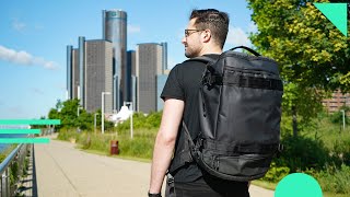 Timbuk2 Impulse Travel Backpack Duffel Review  45L One Bag Travel CarryOn Duffle [upl. by Eugirne]