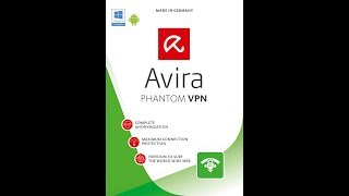 Avira Phantom Vpn2018 Crack [upl. by Ahsieker]