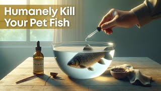 4 Steps to Humanely Euthanize Your Pet Fish With Clove Oil [upl. by Lundin205]