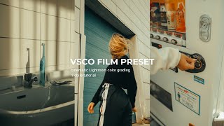 VSCO Film Lightroom Presets tutorial  free Presets giveaway 496 [upl. by Ariella497]