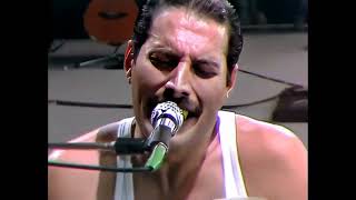 Queen Bohemian Rhapsody Live Aid 1985 AI Digital Remastered 4K [upl. by Macintyre]