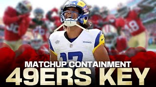 Key 49ers’ contain matchup vs Rams Puka Nacua — family connection [upl. by Towbin]