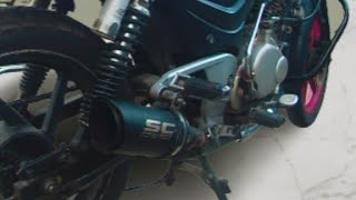 SC project exhaust install in old pulsar 150 2005 model [upl. by Lem455]