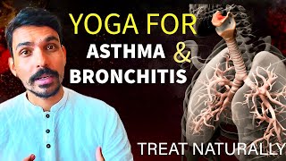 CURE ASTHMA amp BRONCHITIS  YOGA FOR ASTHMA  ​⁠PrashantjYoga [upl. by Euqilegna]