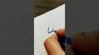 Cursive writing Handwriting practice Beautiful writing viral youtubeshorts cursive [upl. by Tayler]