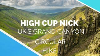 High Cup Nick Walk Dufton HIKING North Pennines Cumbria Circular Walk [upl. by Nette]