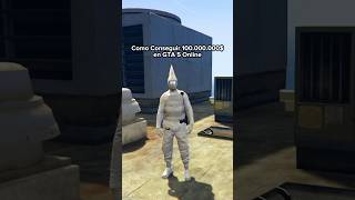 Como Conseguir 100000000 en GTA 5 Online shorts [upl. by Linzy473]