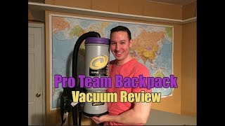 ProTeam Backpack Vacuum Review  Pros amp Cons [upl. by Pigeon]