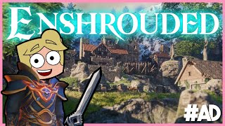 🔴 Building an EPIC Base in Enshrouded w Tango Keralis amp Xisuma AD [upl. by Madaras314]