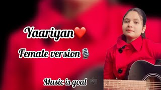 Yaariyan  Cover song  Muskan punjabisong amrindergill [upl. by Aroled]