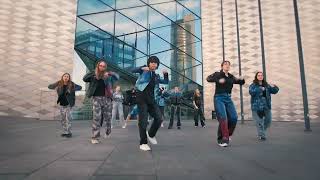 KPOP DANCE COVER  ONE TAKE ATEEZ  Crazy form covered by BLOOM from SKILLZ studio  Polina [upl. by Ynnaffit]