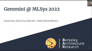 Gemmini Tutorial  MLSys 2022 [upl. by Lonee]