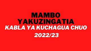 DIRISHA LA MIKOPO ELIMU YA JUU 2022 LIMEFUNGULIWAMambo ya kuzingatia unapochagua chuo 202223 [upl. by Nosredneh736]