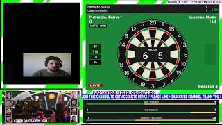 Darts  Czech Darts Open 2024 Session 3  PDC Darts  2024 European Tour 13 Watch Along [upl. by Dohsar517]