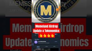 Memeland Airdrop Update 🚨 Memeland Tokenomics  Memeland Airdrop Real Or Fake memeland okxwallet [upl. by Halvaard]