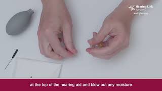 2 Daily routine  cleaning hearing aids [upl. by Johen977]