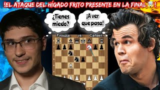 EL ATAQUE DEL HIGADO FRITO PRESENTE EN LA FINAL🤯💥  Firouzja vs Carlsen  SCC Gran Final [upl. by Syst894]