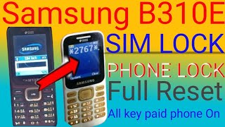 Samsung b310b313eb350eb312eGTE1200Y simphone Lock fix100 [upl. by Jansen]