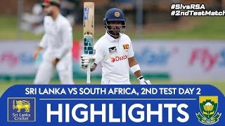 SRILANKA VS SOUTH AFRICA 1ST TEST DAY 2 MATCH HIGHLIGHTS II SA VS SRI 1ST DAY 2 HIGHLIGHTS [upl. by Lear]