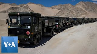 India Army Conducts Military Exercises Near China Border [upl. by Seyer]