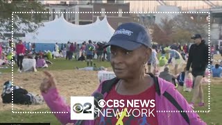 70yearold Bronx woman running in 24th New York City Marathon [upl. by Socher]