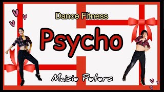 Maisie Peters Psycho  Dance FitnessWorkoutExerciseCardioBody shapeTwins Dancetiktok [upl. by Kermit]