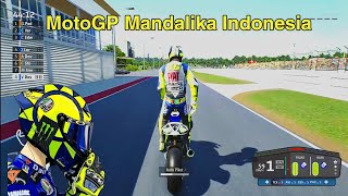 Valentino Rossi free practice MotoGP Mandalika [upl. by Nyladnohr]