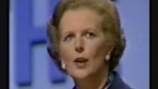 Margaret Thatcher Speech to Tory Conference 1982 Part 3 [upl. by Arnelle]