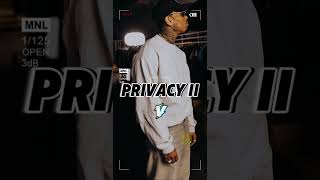 “Privacy II” Chris Brown  Danileigh type beat 🔥🔥🔥 [upl. by Ailuj]