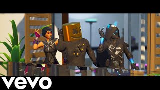 Marshmello  VIBR8 Fortnite Music Video NEW Maximum Bounce Emote  marshmello [upl. by Alysia]