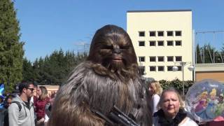 Chewbacca at Walt Disney Studios in Disneyland Paris [upl. by Weaver]