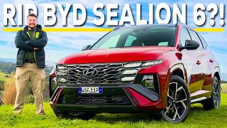 2025 Hyundai Tucson Hybrid Review RIP BYD Sealion 6 AND Toyota RAV4 [upl. by Ultan]