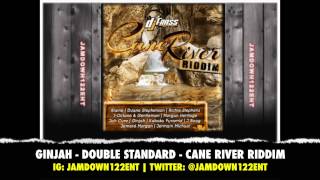 Ginjah  Double Standard  Cane River Riddim DJ Frass Records  2014 [upl. by Aiceled]