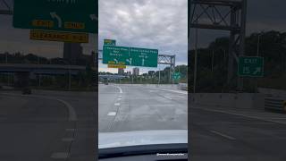 Kew Gardens Interchange on Grand Central Parkway Westbound Queens NYC on Sunday Morning [upl. by Roch]