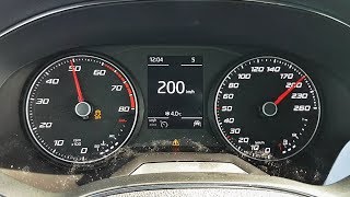 2018 SEAT Ibiza FR 15 TSI Evo 110 kW acceleration 0  200 kph [upl. by Rodrich910]