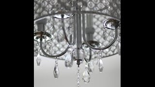 How to install a chandelier [upl. by Yellehs327]