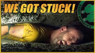 The worst claustrophobic caving you will ever see TRIGGER WARNING [upl. by Brigida]