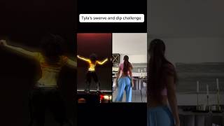 Tyla pop like this 🔥🤯 Tyla vs the blue sweatpants girl Laura viral tiktokdance shorts [upl. by Betz]