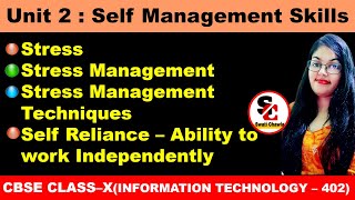 Self Management Skills Class 10  Employability Skills Class 10 IT 402 [upl. by Bryant]