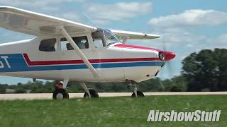 Oshkosh Arrivals  Monday Part 1  EAA AirVenture Oshkosh 2017 [upl. by Mercuri]