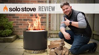 SOLO STOVE BONFIRE Review  Unboxing and Set up  First Fire [upl. by Ihcelek]