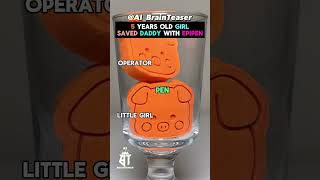 5 Years Old Girl Saved Daddy with EpiPen  USE OF EpiPen  Note AIgenerated fake [upl. by Tav]