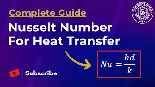 The Best Nusselt Number Explanation For Heat Transfer [upl. by Hahsia]