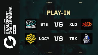 GC Challengers Brazil  Fase de Entrada  Dia 1  Stellae vs XLD  Apresentado por Itaú [upl. by Aihsekyw]