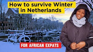 How To Survive Dutch Winter Tips for African Expats [upl. by Ahsienot]