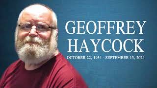 Geoff Haycock Memorial Service [upl. by Annohsal153]