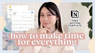 How to Make Time for Your Ideal Habits amp Routines  planning  tracking system [upl. by Gaston259]