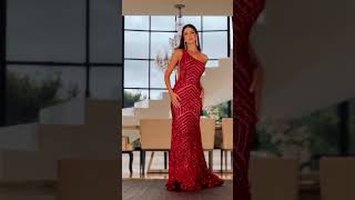 💖 💖 💖 💖Jovani 06017  Valentine Wear Beautiful RED dress Collection 0f 2023💖 💖 💖 💖 [upl. by Fezoj]